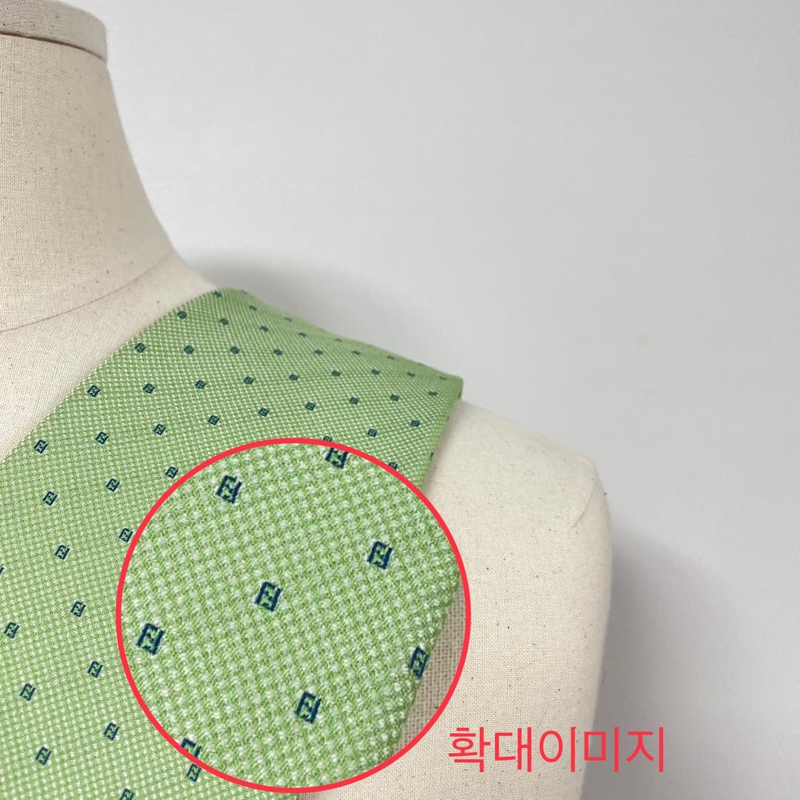 정품 명품 펜디 넥타이 상품이미지8