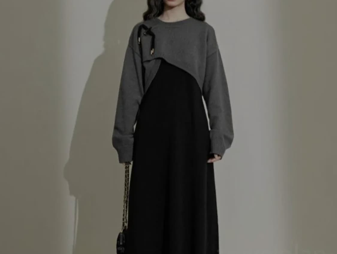 코오세 숄 스웨터 니트 XL _ 여성 상품이미지1