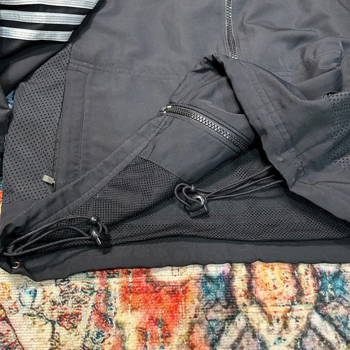 [M] 00s 아디다스 삼선 스트라이프 바람막이 상품이미지6