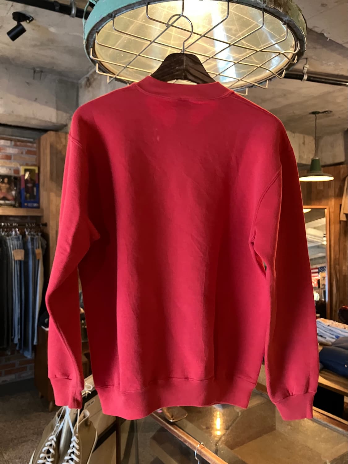 80s USA 빈티지 러셀 플레인 스웻 셔츠 맨투맨 상품이미지4