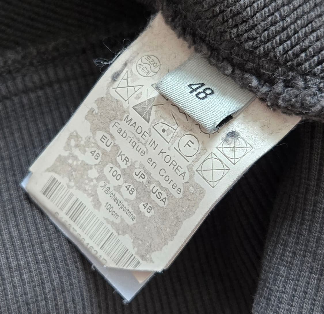 솔리드옴므 하프집업 후드티 상품이미지5