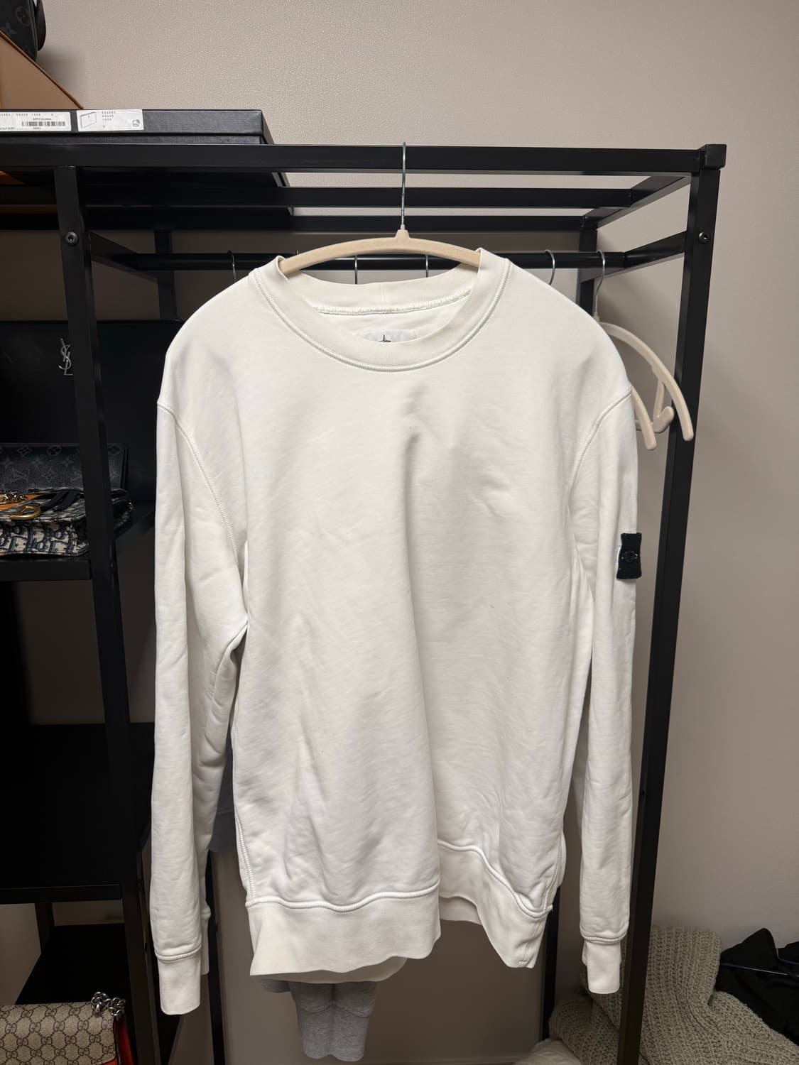 스톤아일랜드 맨투맨 화이트 xl 상품이미지1