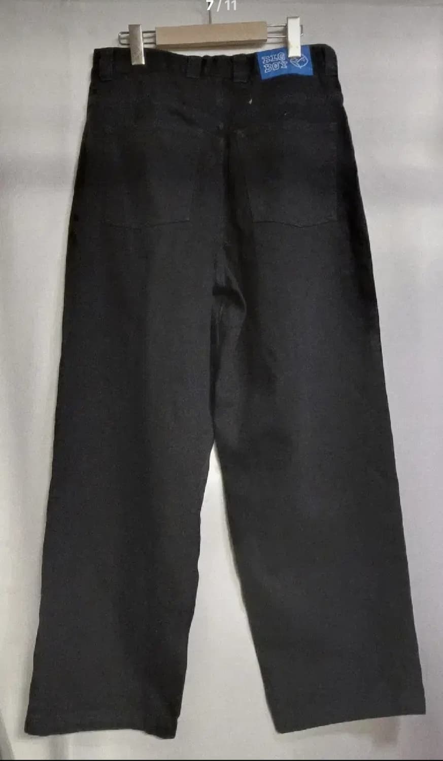  POLAR 스케이트 실버 블랙 데님 팬츠 상품이미지7