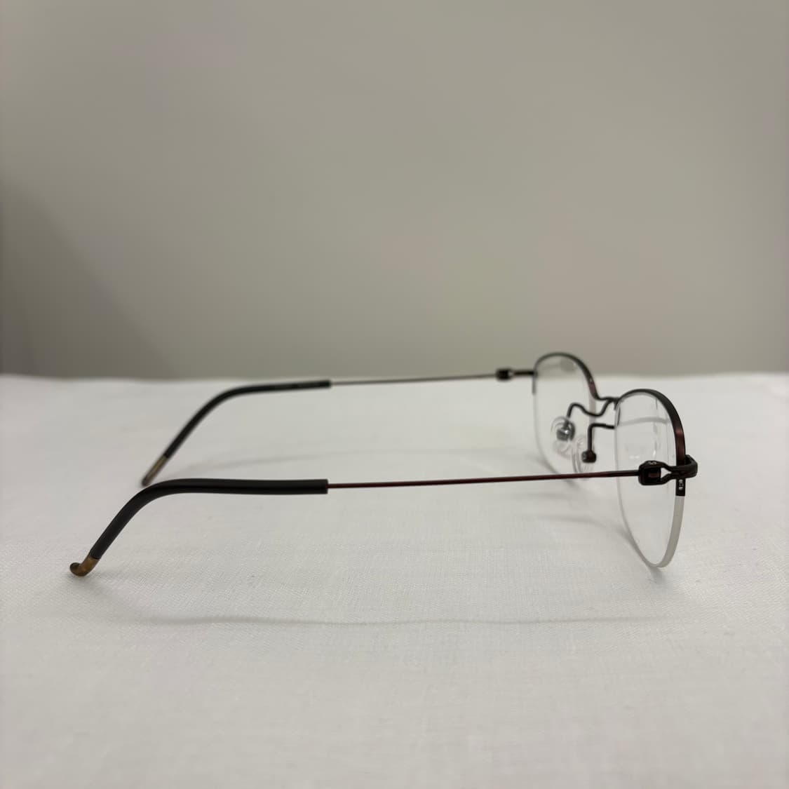 KIO YAMATO 키오야마토 브라운 반무테 상품이미지5