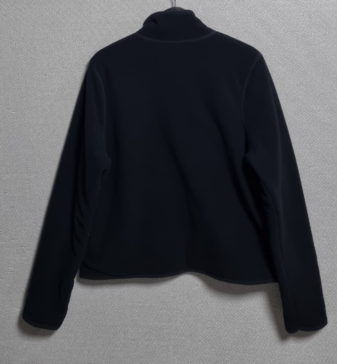 실측 M (95) 폴로 랄프로렌 진스 코 블랙 플리스 후리스 집업 상품이미지2