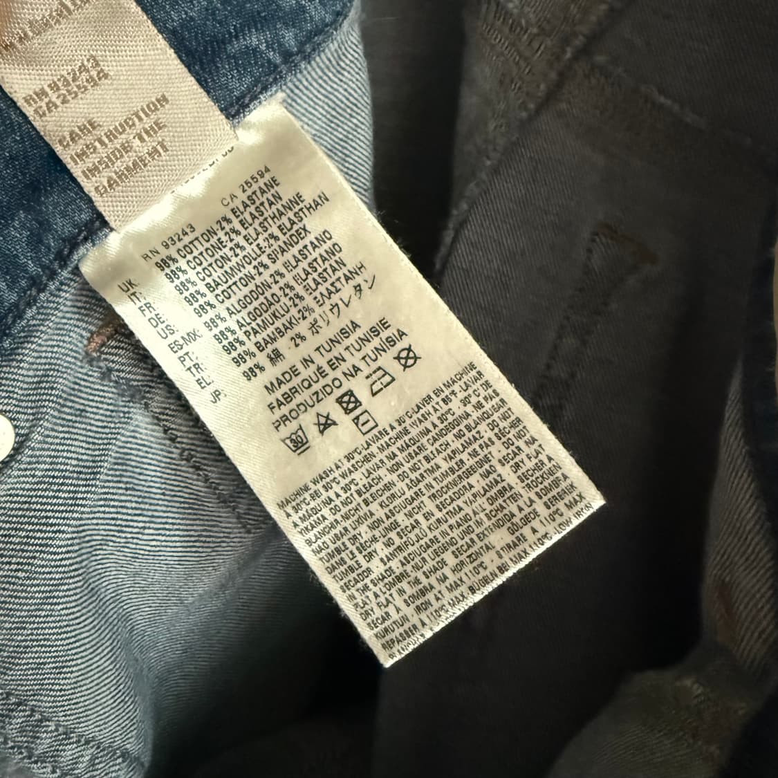 디젤 부츠컷 데님 26x30 상품이미지8