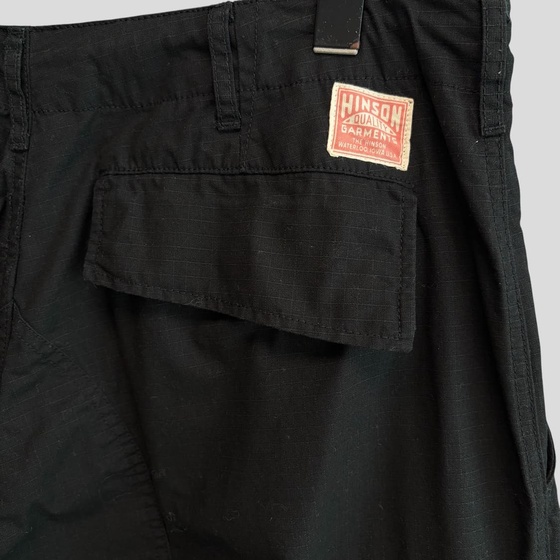 (L)Hinson 힌슨 립스탑 카고팬츠 상품이미지5