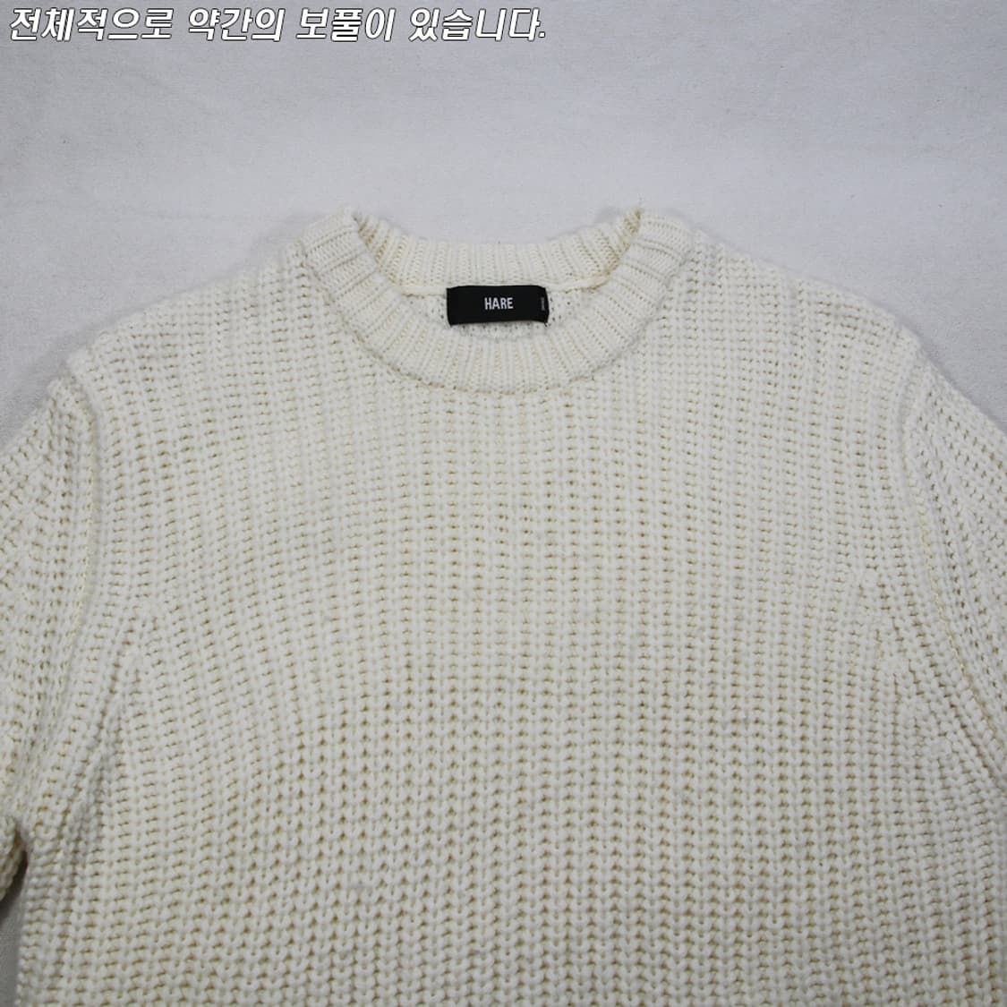 (착용컷) HARE 니트 (남성용 98) 상품이미지4