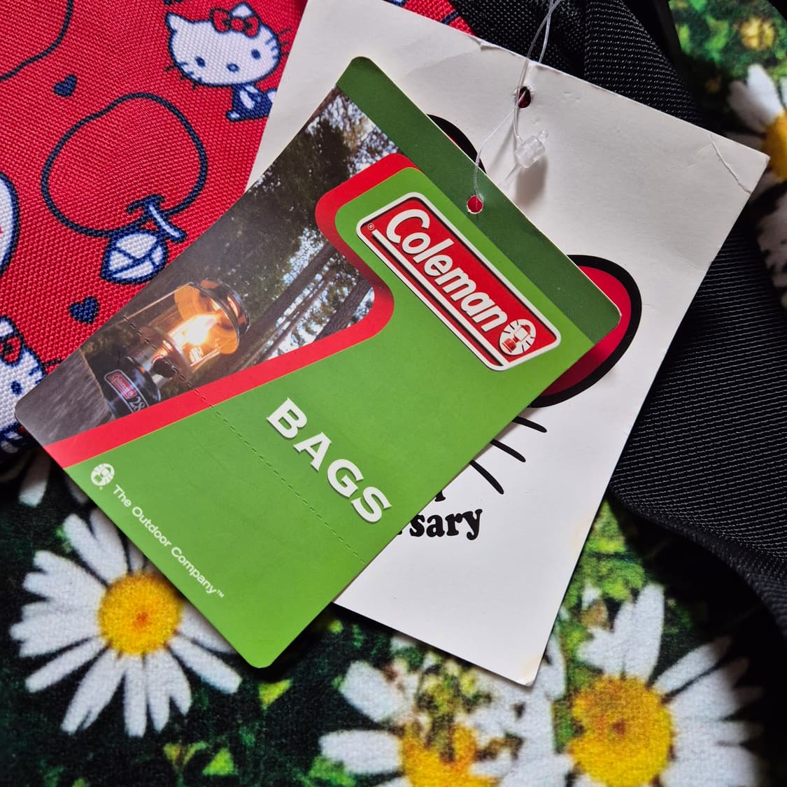Coleman콜맨 헬로키티 09년 콜라보 메신저백 새상품 상품이미지8