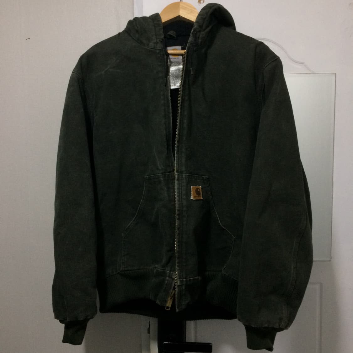 칼하트 J130 mos 모스그린 액티브 m / 디트로이트자켓og 올리브 상품이미지1