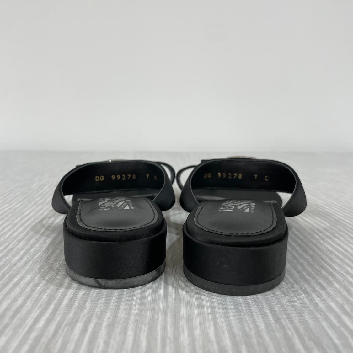 674) 페라가모 바라 보우 슬라이드 샌들 235mm 상품이미지4