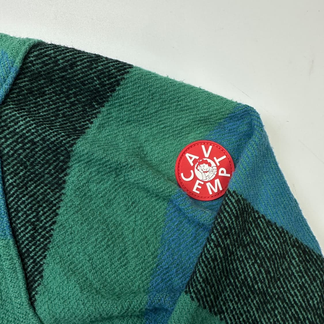 CAVEMPT Stripe Flannel Big Shirt 카브엠트 셔츠 상품이미지4