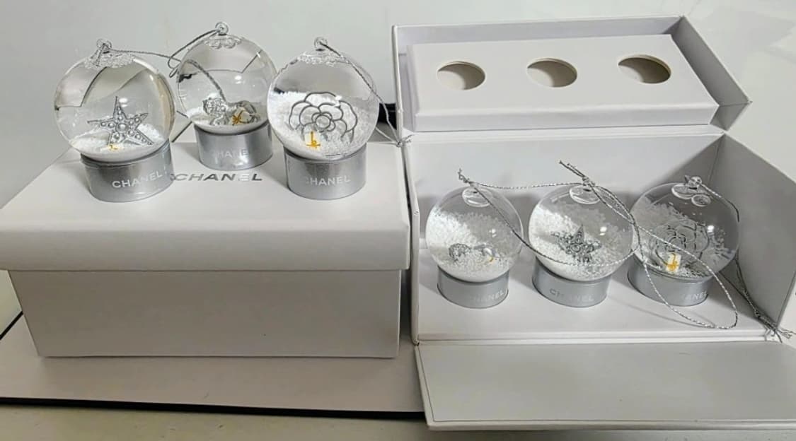 샤넬 미니 스노우볼 2024년 홀리데이 콜렉션 상품이미지4
