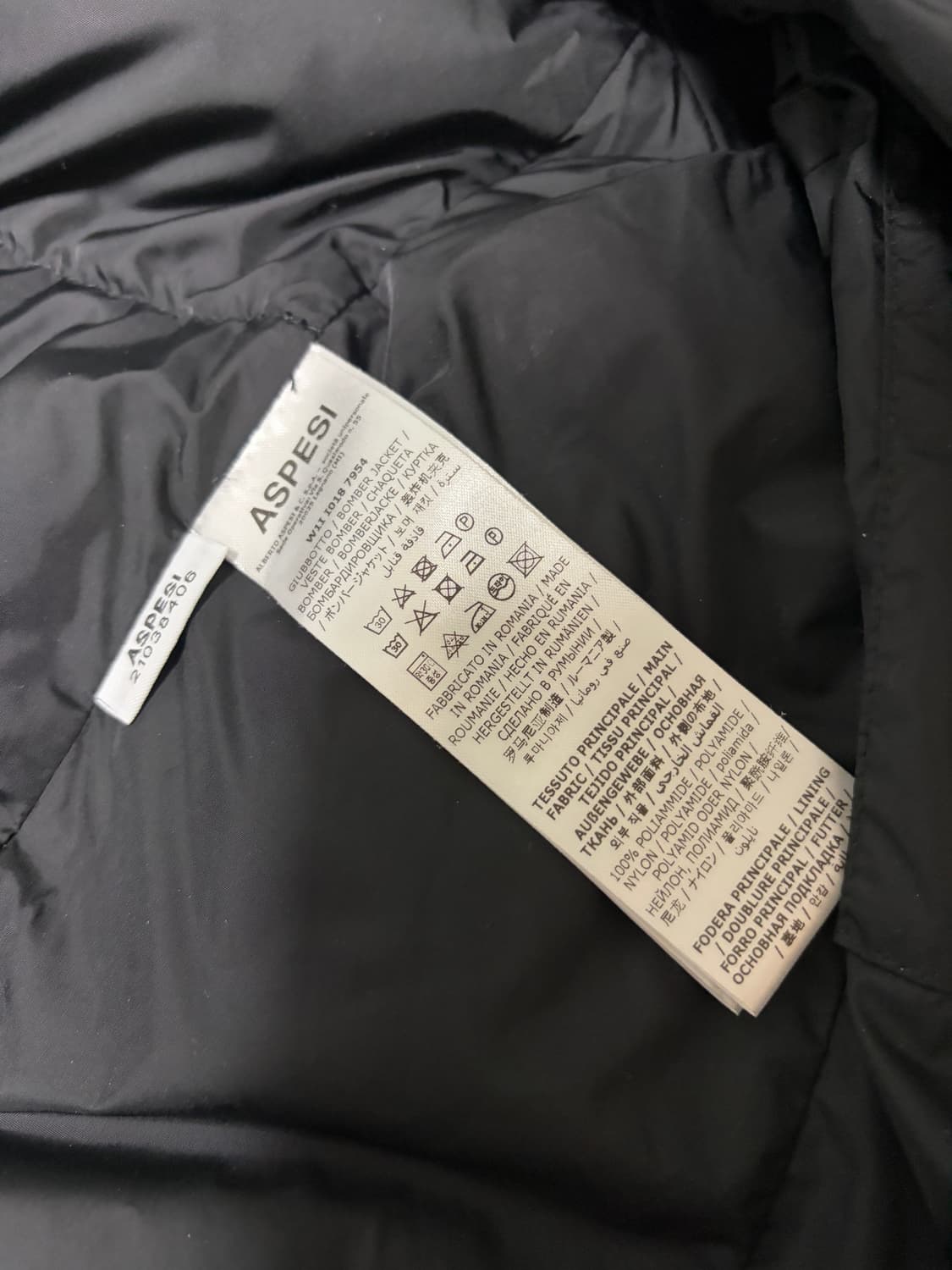 아스페시 패딩(XL, 네이비) 상품이미지7