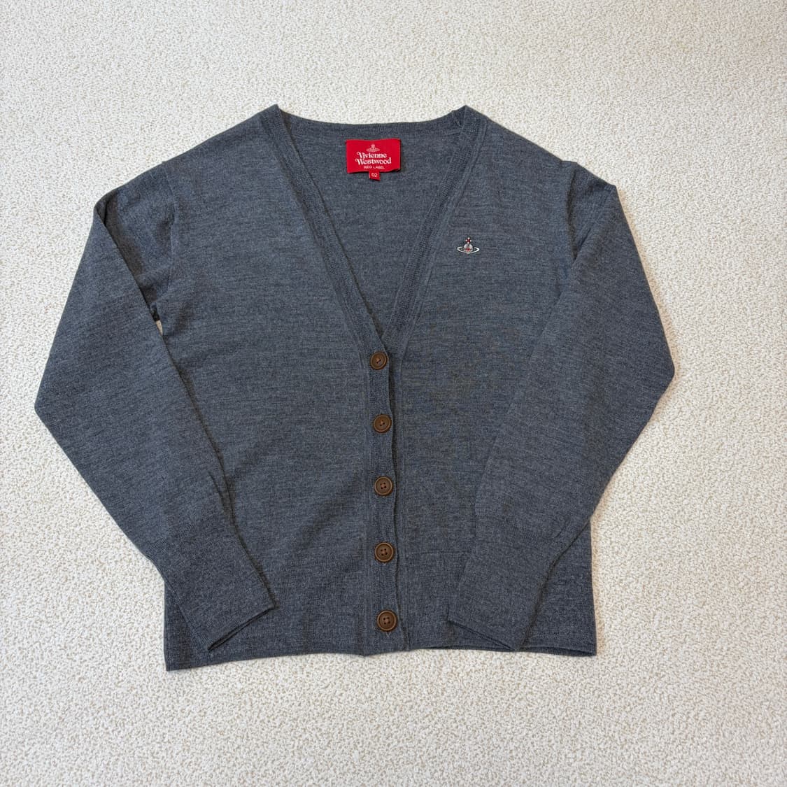 세트 비비안웨스트우드 하이넥 니트,가디건 앙상블 상품이미지5