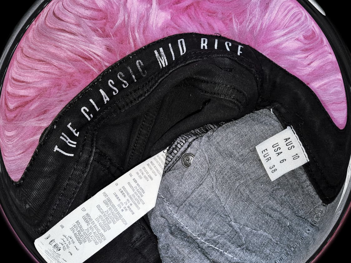 U.S.A PUNK BiBi Black shorts 상품이미지2