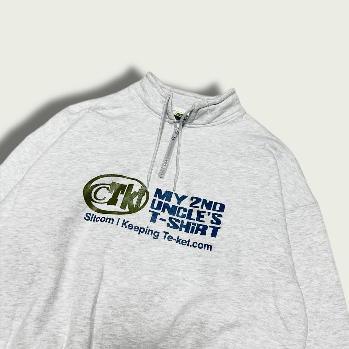 Half zip sweatshirt  상품이미지2