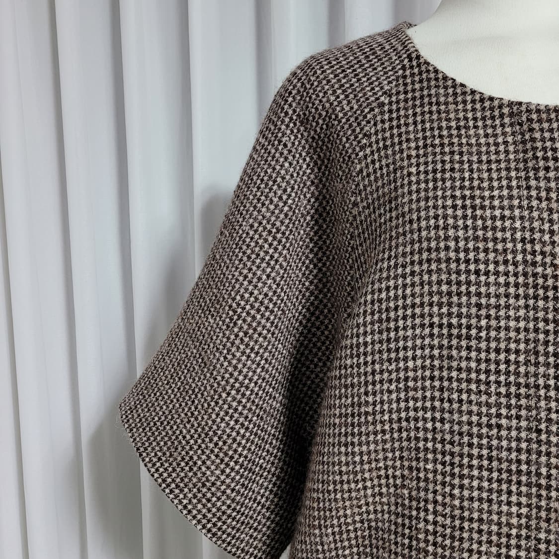 끌로에 보카시 부클 오버핏 코트 (울85,알파카15) (프리/표기38) 상품이미지5