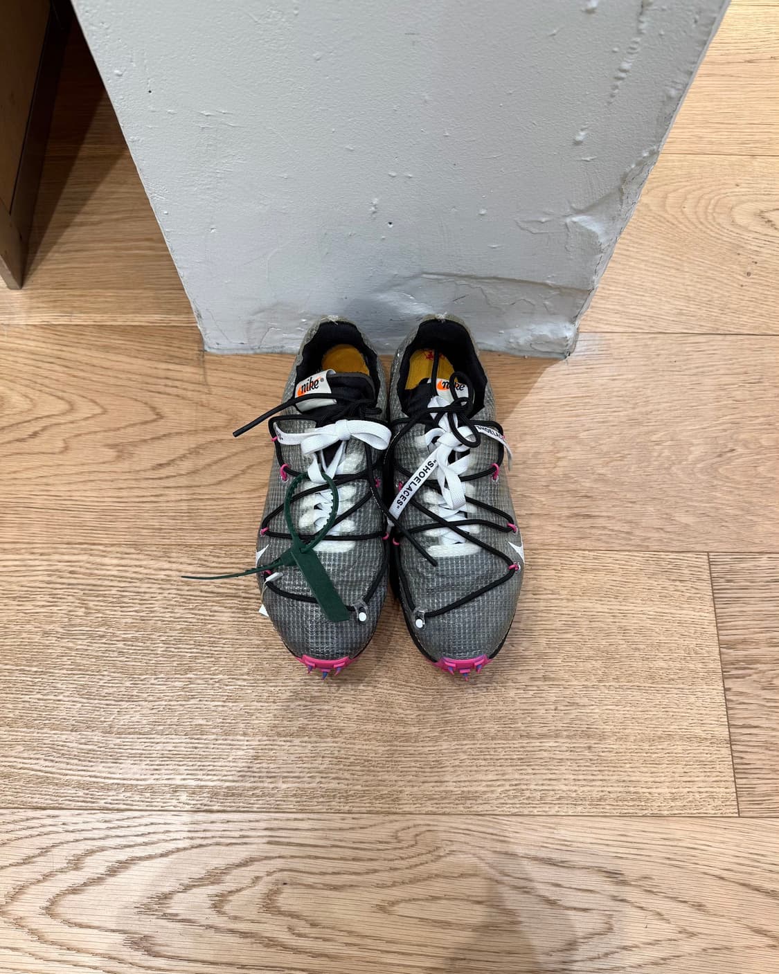 오프화이트 x 나이키 블랙핑크 베이퍼 스트리트 스니커즈  상품이미지3