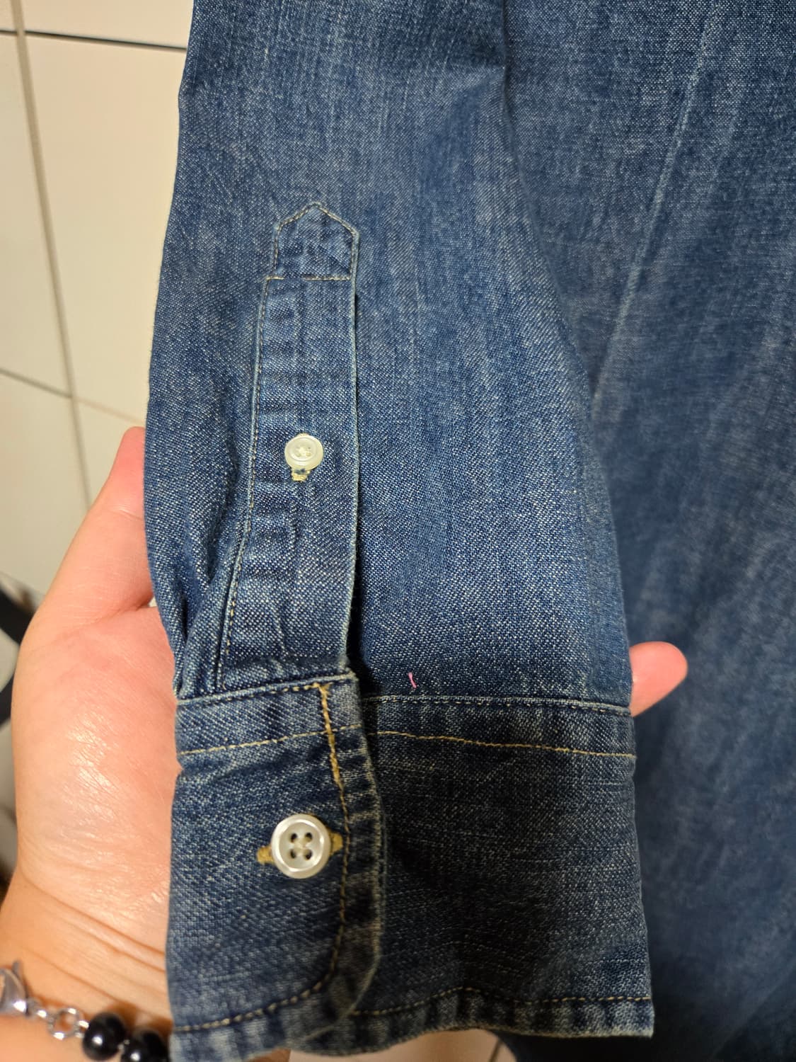 폴로 랄프로렌 데님 셔츠 원피스 상품이미지5