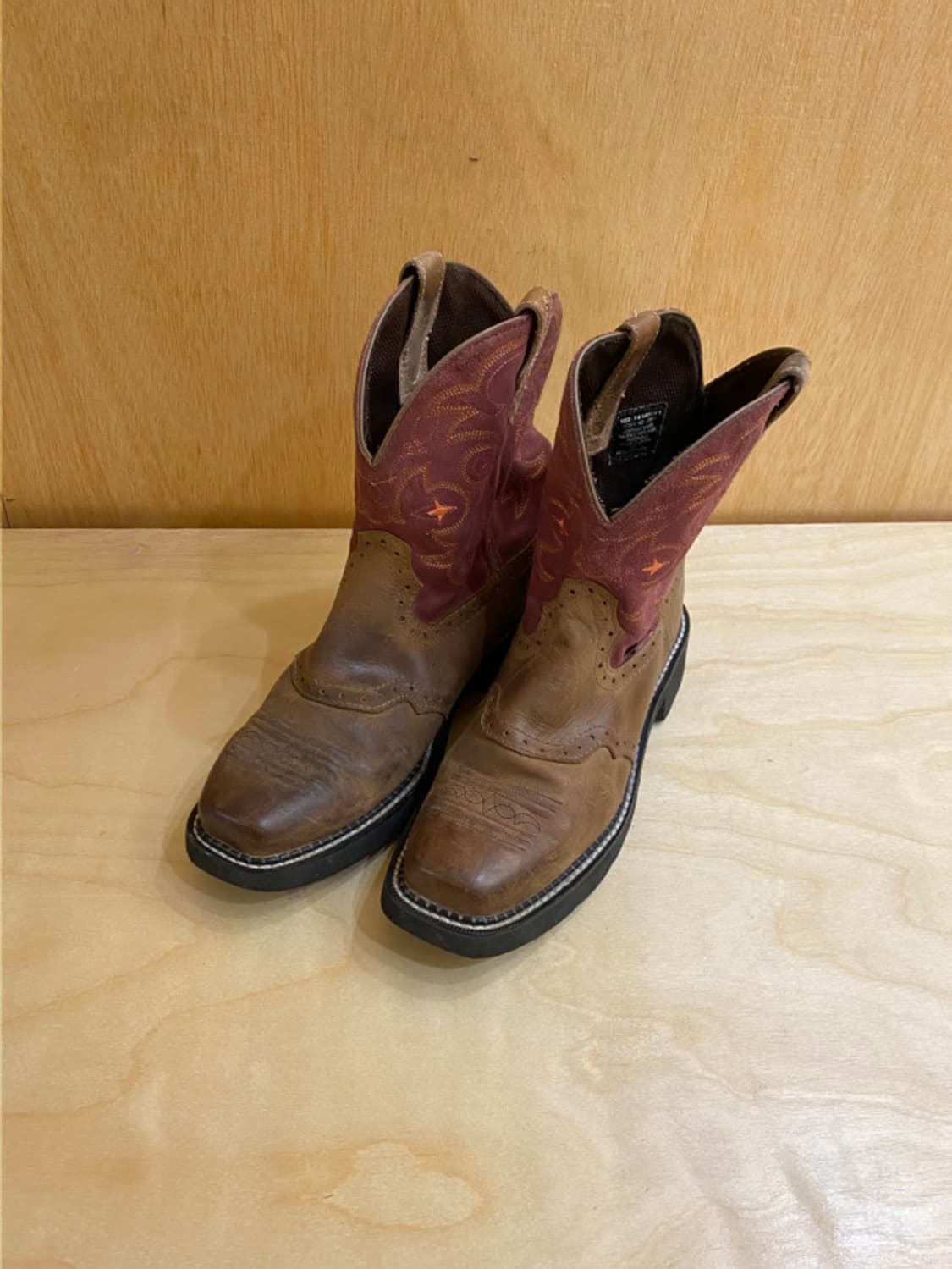 JUSTIN BOOTS square toe western boot 상품이미지2