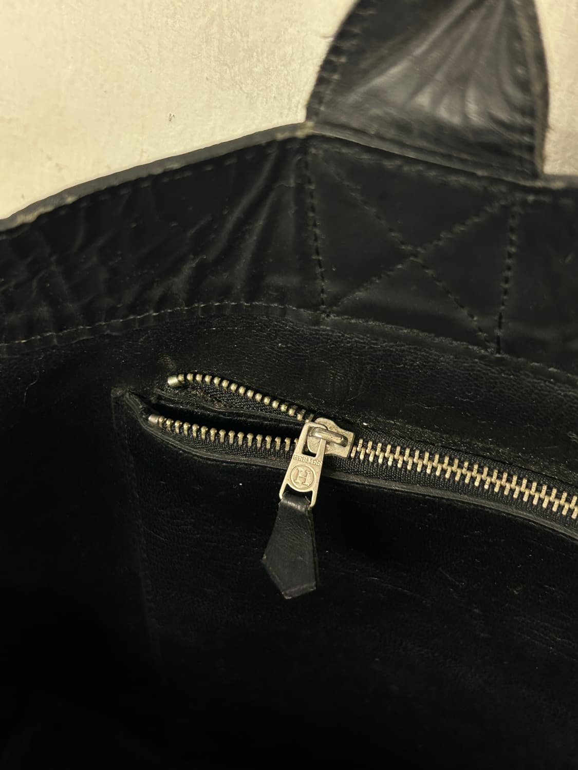 빈티지 에르메스 레더 후루토 MM 상품이미지9