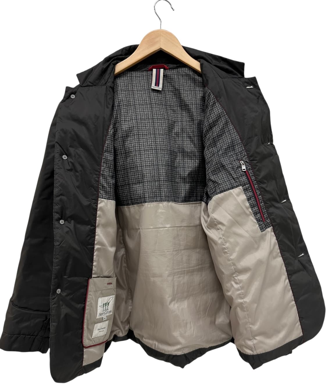 헨리코튼 구스다운 경량패딩 웜차콜 (XL) 상품이미지7