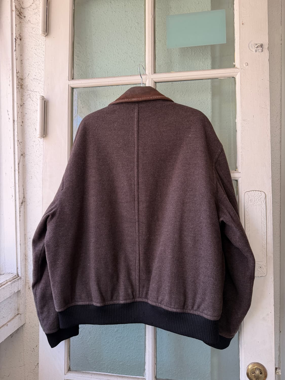 HUGO BOSS Leather Collar Blouson 상품이미지3