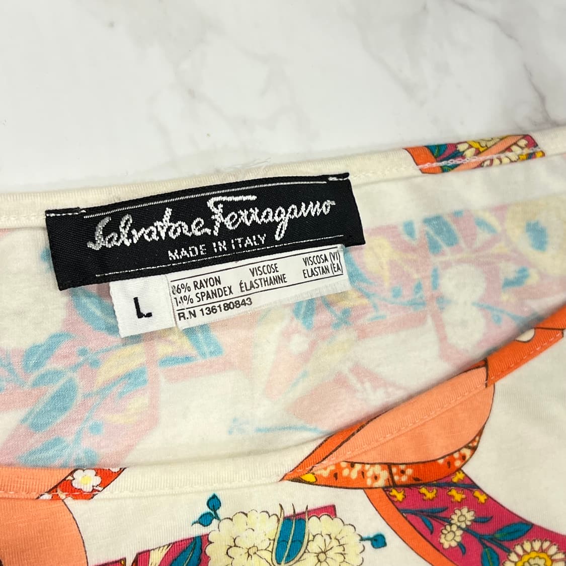 Salvatore Ferragamo 페라가모 긴팔 티셔츠 상품이미지10