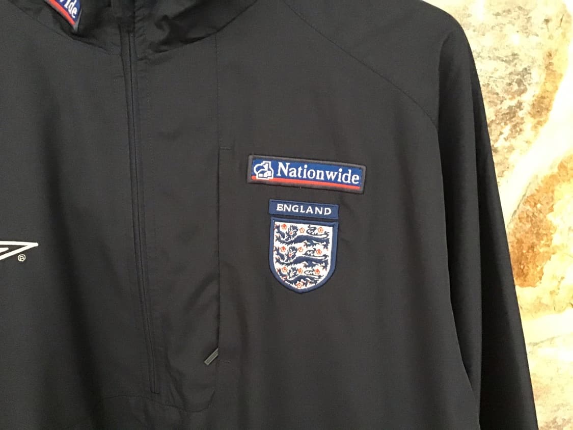 [XL] 엄브로 잉글랜드 국대 웜업 하프집업 상품이미지4