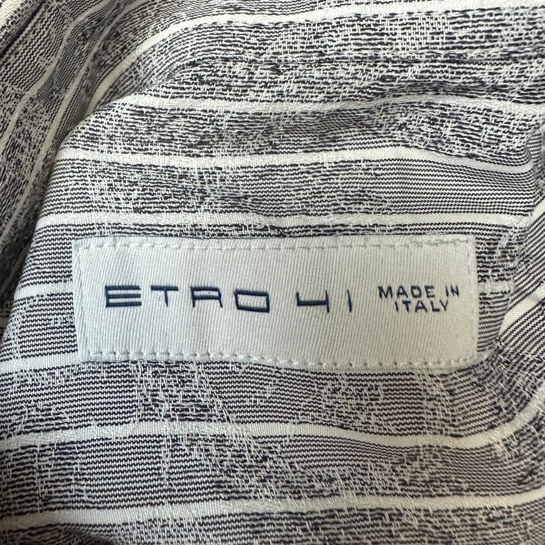 에트로 스트라이프 페이즐리셔츠 100 상품이미지4