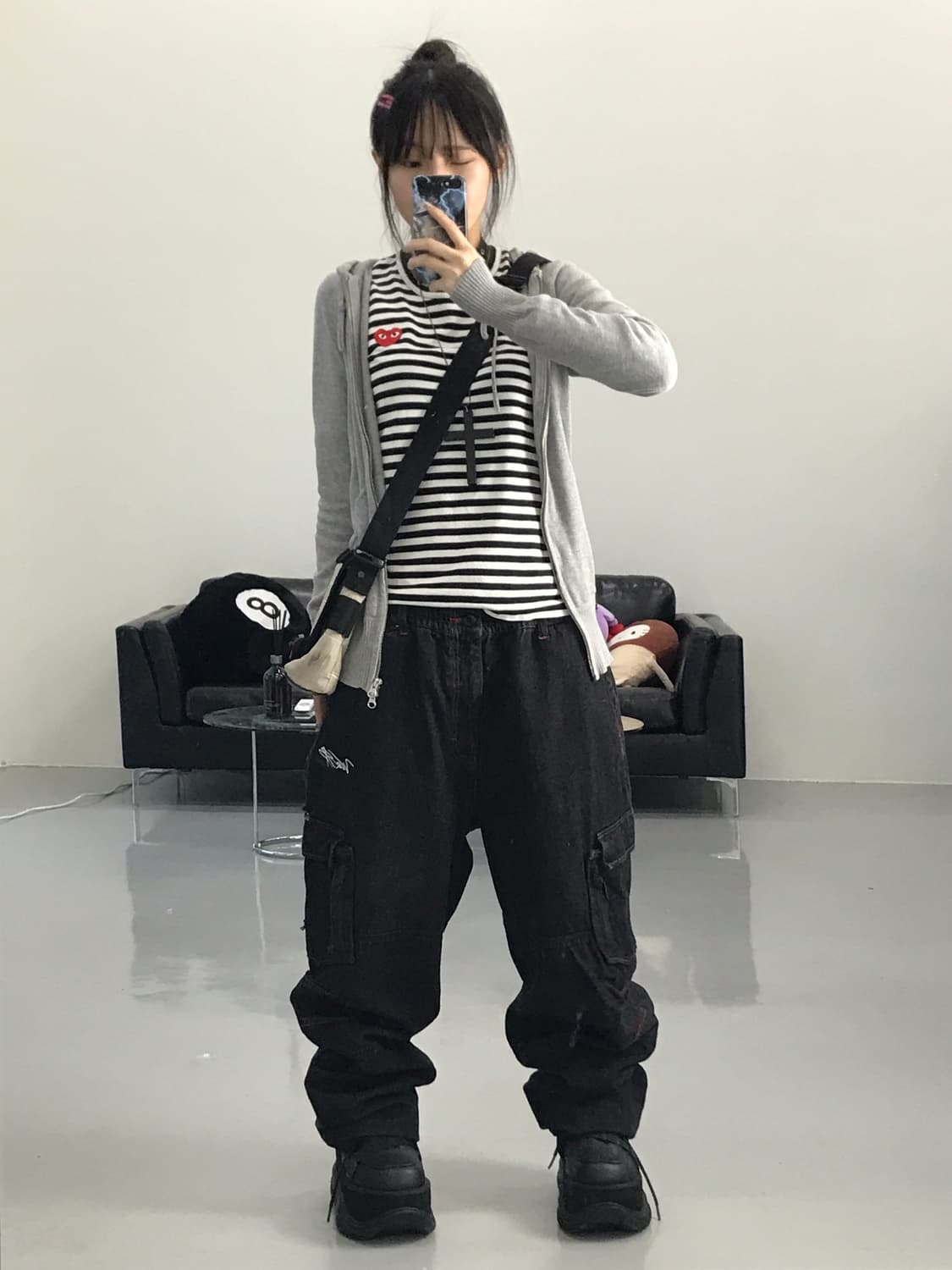 Comme Des Garcons Striped Long Sleeve 상품이미지1