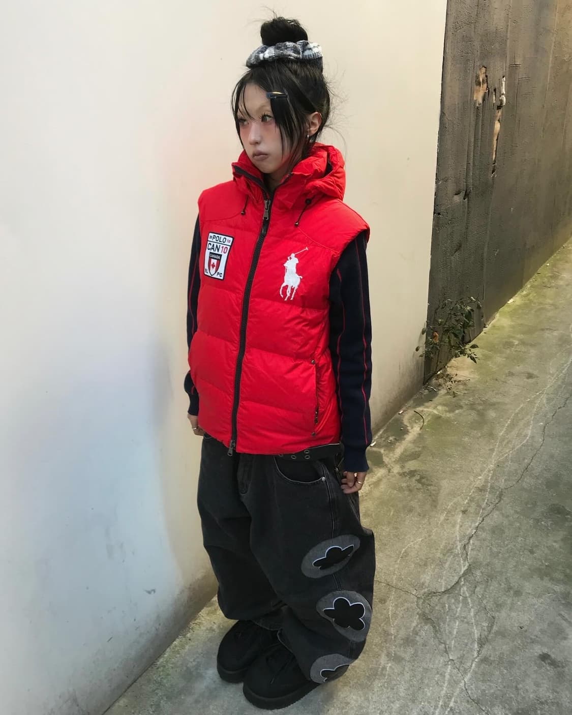 Polo Big Pony Padded Vest ⭐️Rare⭐️ 상품이미지1