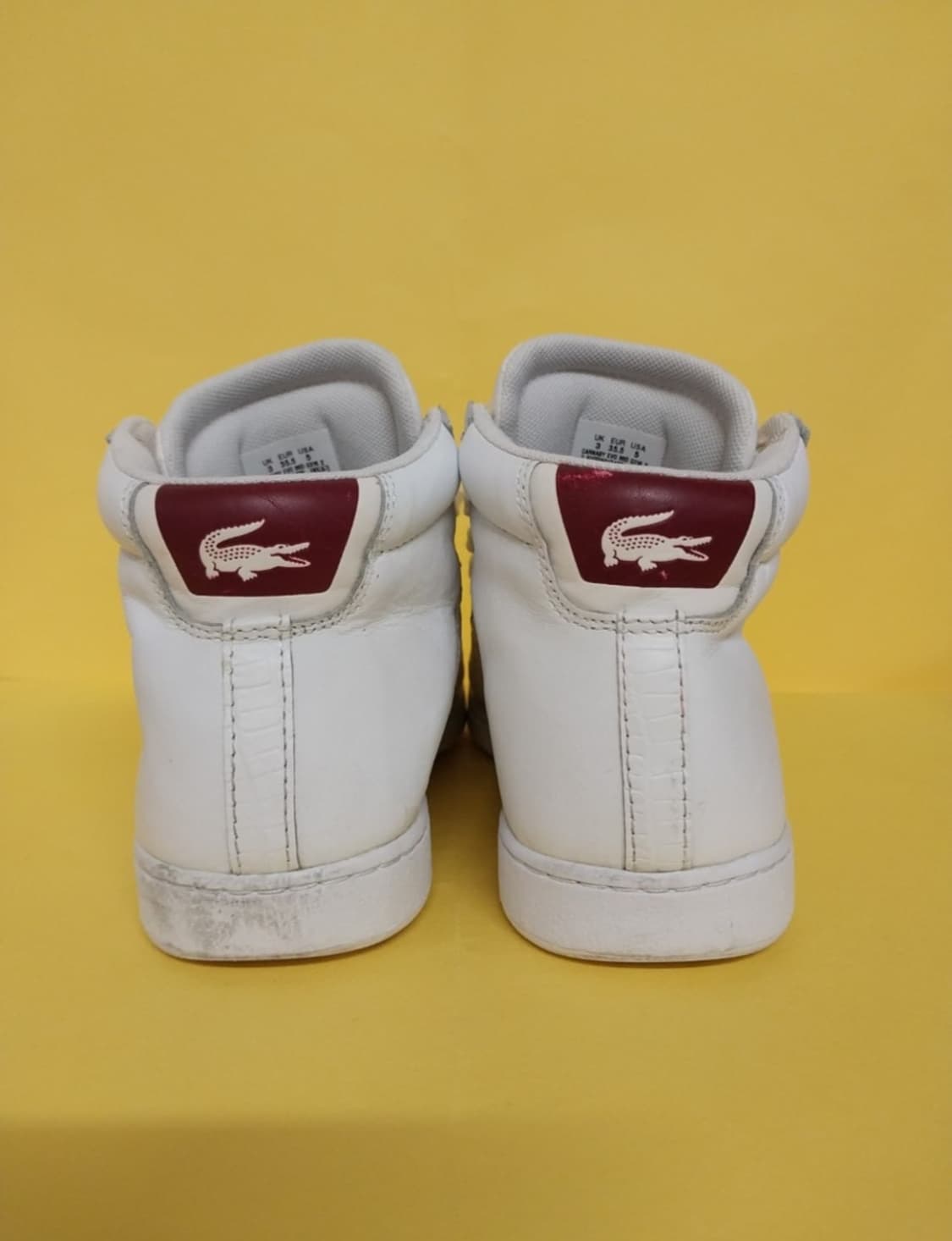 여성 라코스테 카나비에보 미드 스니커즈 (US 5/ 220) 상품이미지4