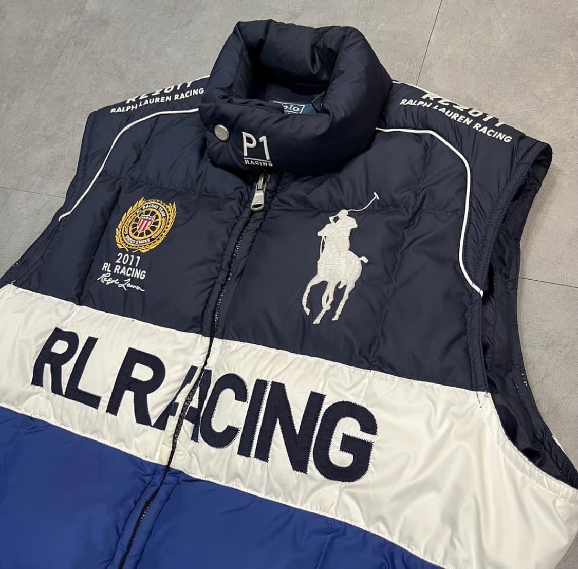 [XL] 폴로 랄프로렌 레이싱 패딩 조끼  상품이미지2