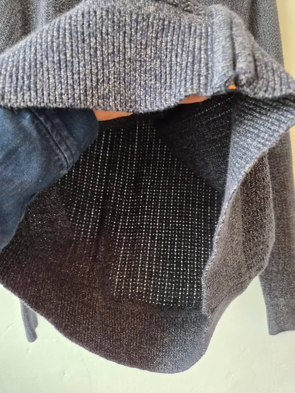 타미힐피거 남성 니트하프넥코튼가디건 M사이즈 상품이미지5