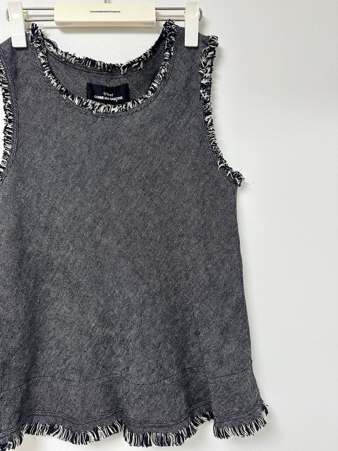 [꼼데가르송] Comme des garcons sleeveless 상품이미지4