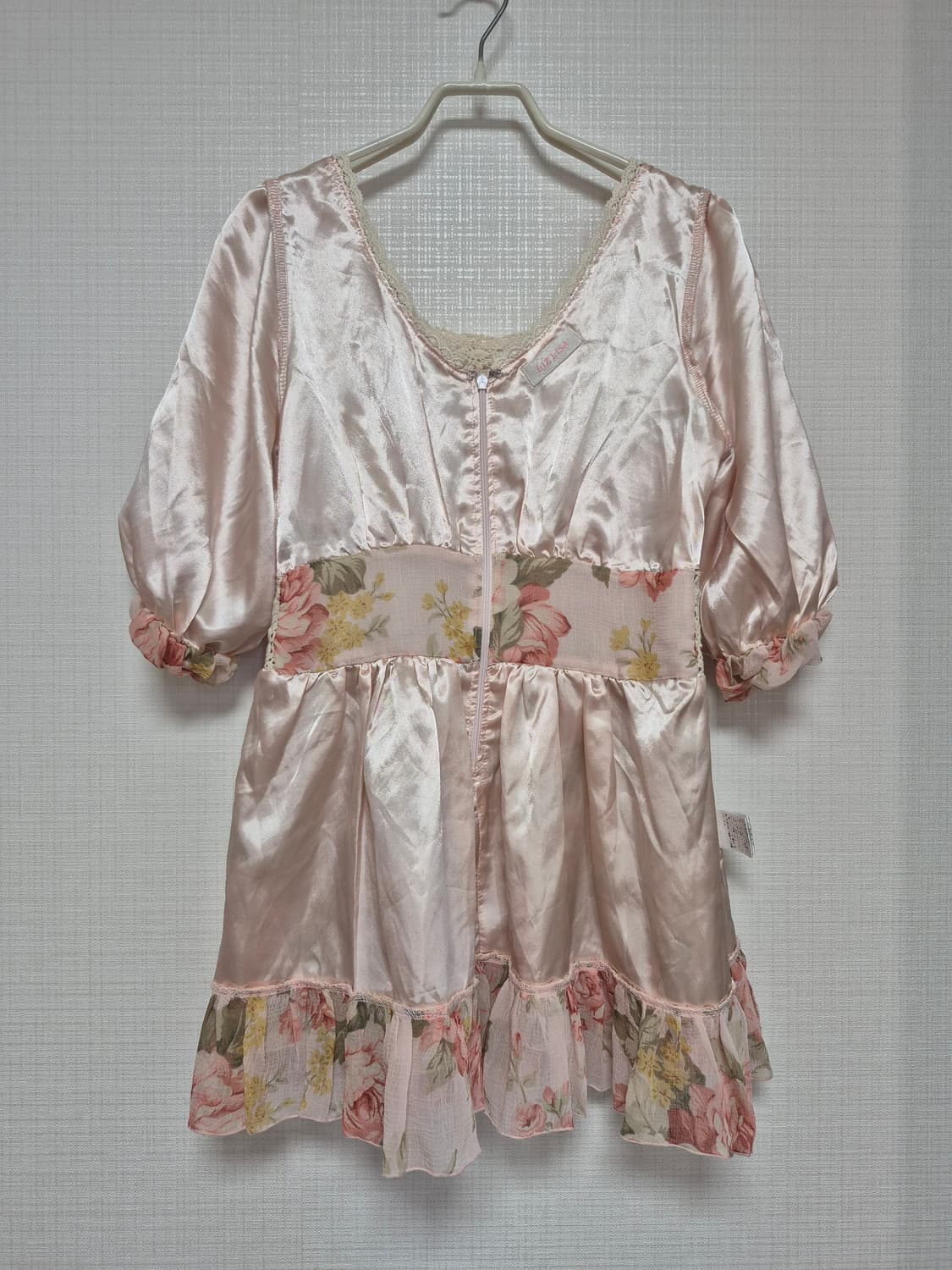 리즈리사 수선품 초고전템 히메갸루 앤틱플라워 핑크 블라우스 상품이미지7