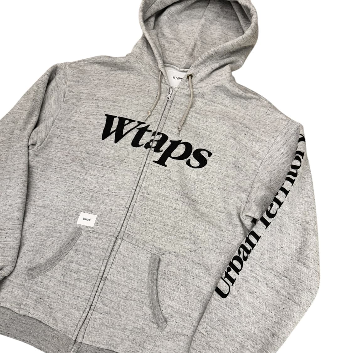 WTAPS 더블탭스 아카데미 집업 스웻셔츠 후드 집업 그레이 상품이미지4