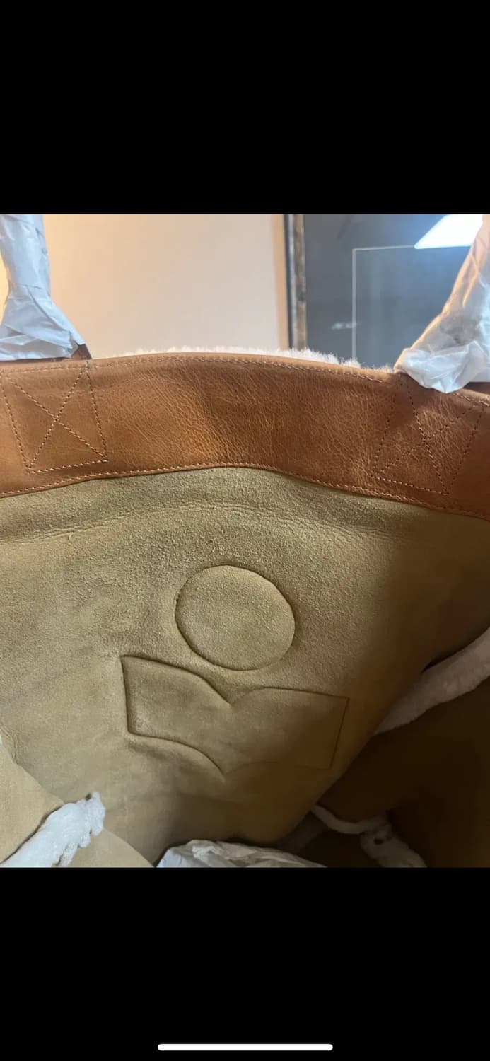 이자벨 마랑 옌키 시어링 토트백 새상품 상품이미지6