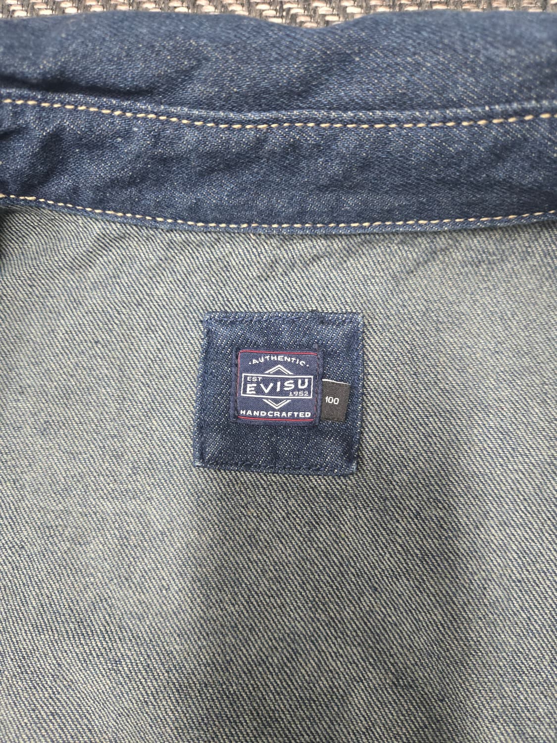 에비수 EVISU 데님 셔츠 상품이미지9