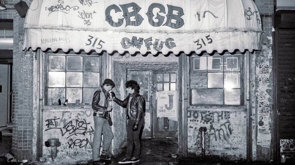 CBGB & Omfug 80s 스켈레톤 롱슬리브 상품이미지4