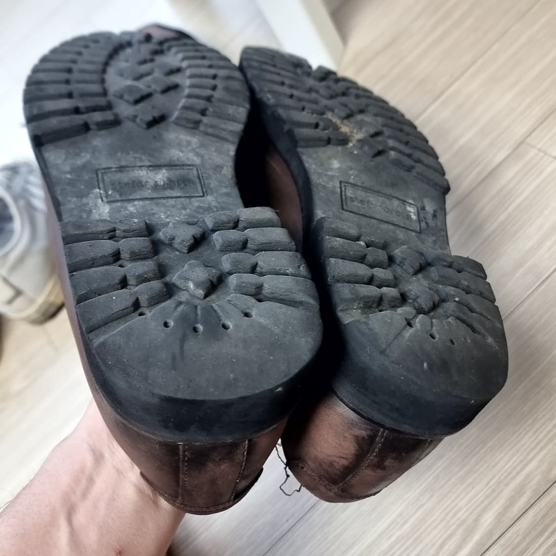 스테파노로시 브라운 가죽 남성 구두(280-290) 상품이미지7