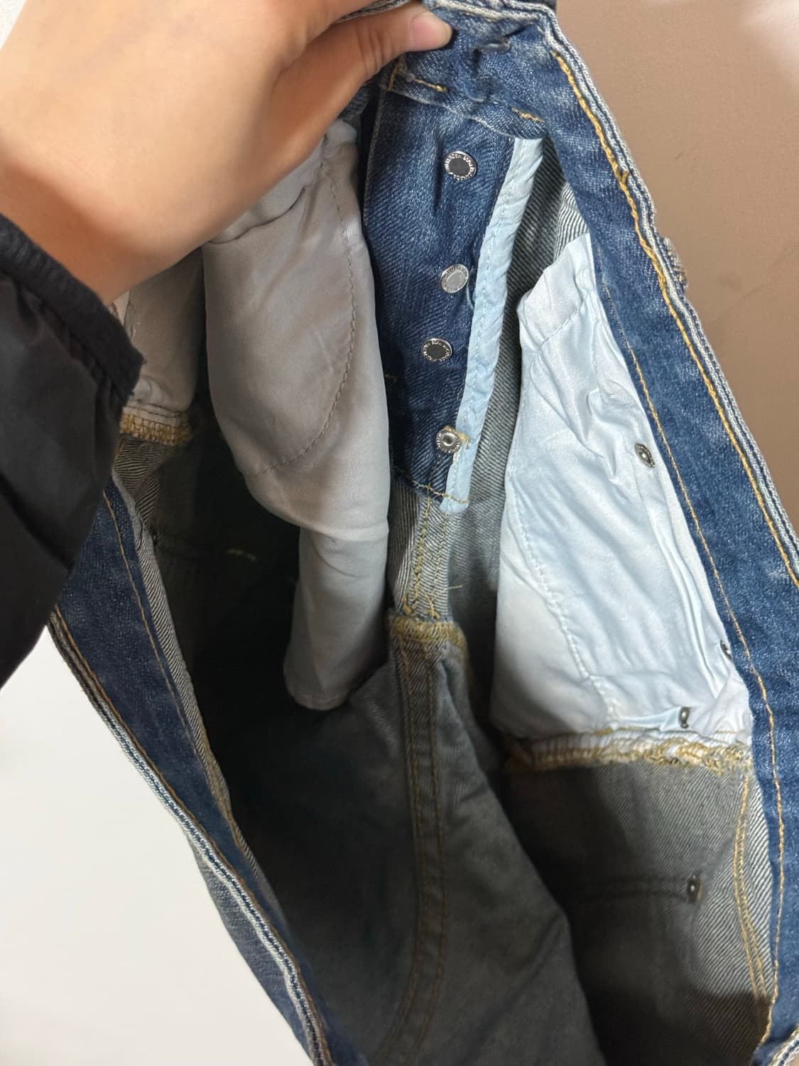 디스퀘어드2 페인트 워싱 데님 팬츠 빈티지 Y2K 아카이브 상품이미지6