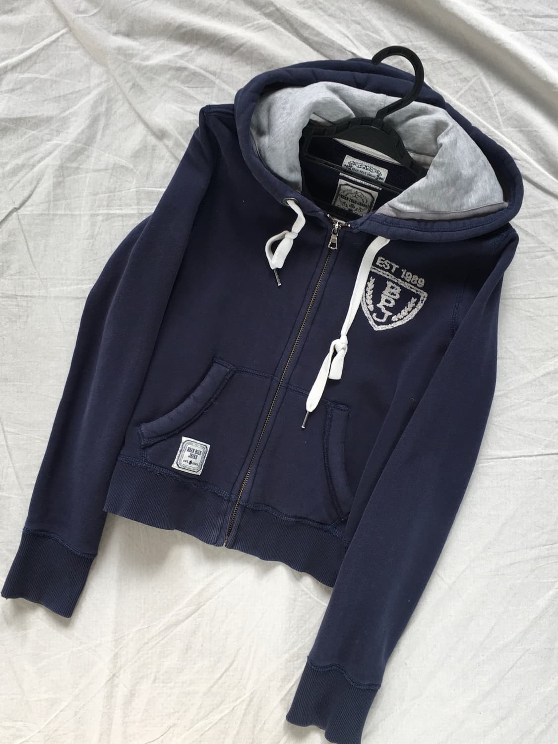 빈폴  가슴로고 후드집업 상품이미지3