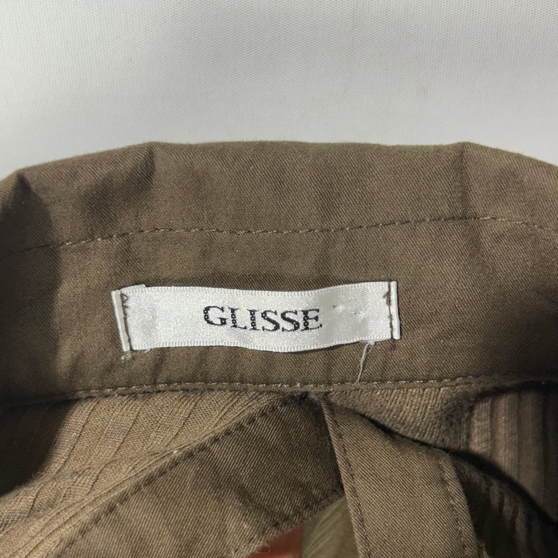 [GLISSE] 글리제 투포켓 골지 카라 반팔티셔츠 상품이미지5