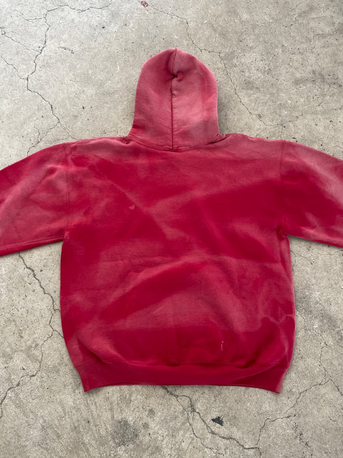 90s Russell Faded Red Hoodie(USA Made) 상품이미지7