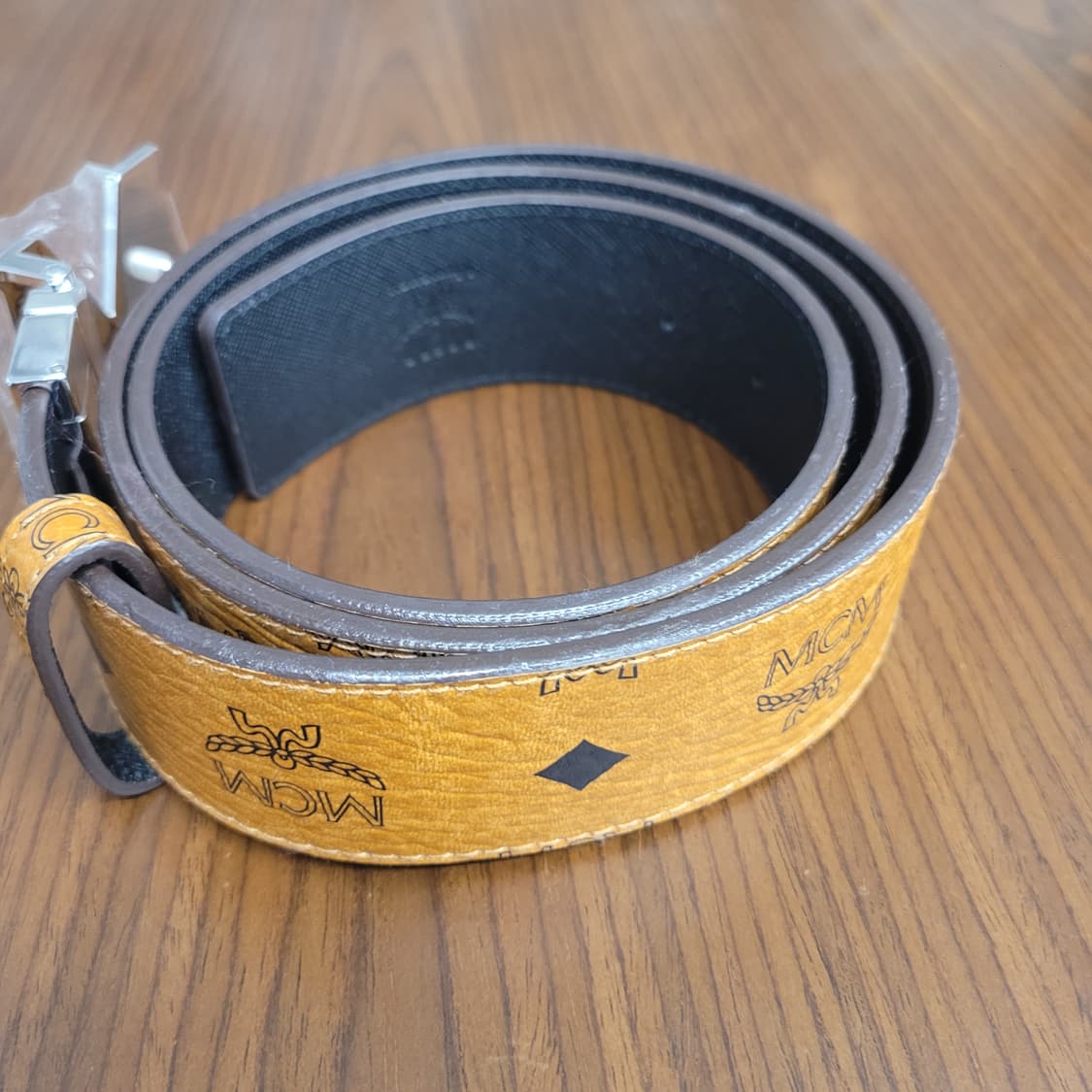 MCM 로고 버클 벨트 새상품 상품이미지3