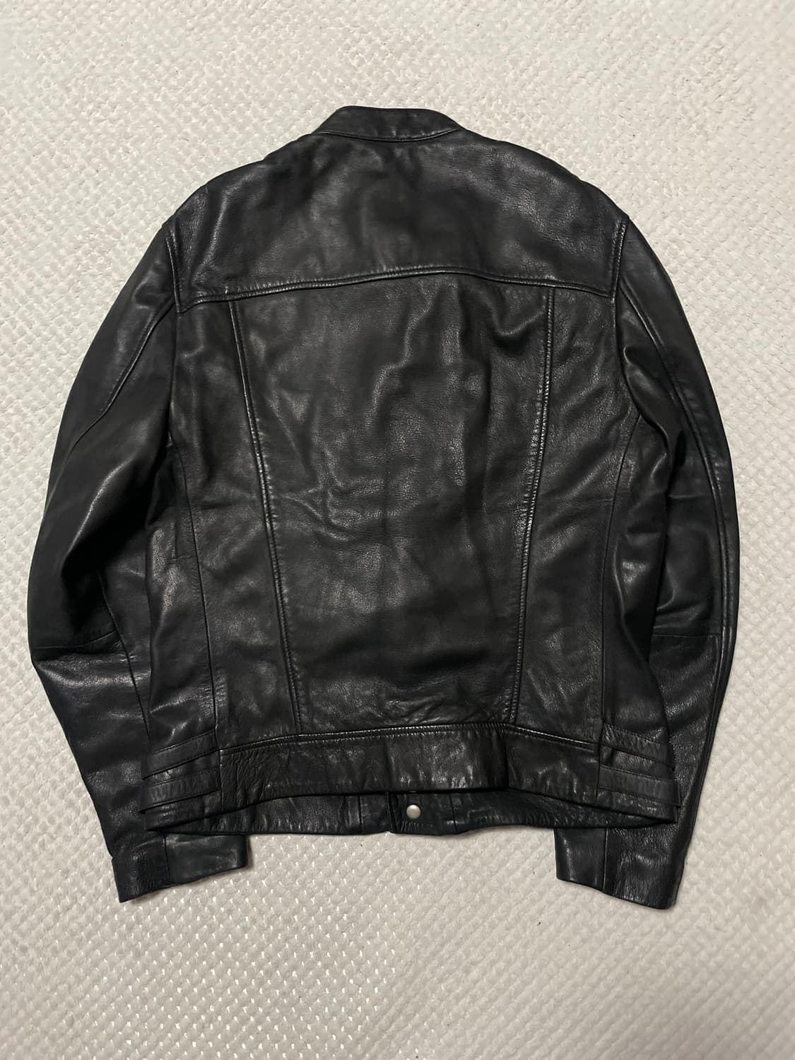 ALL SAINTS 웨스턴 무드 2WAY 양가죽 클라인 바이커 레더  상품이미지2