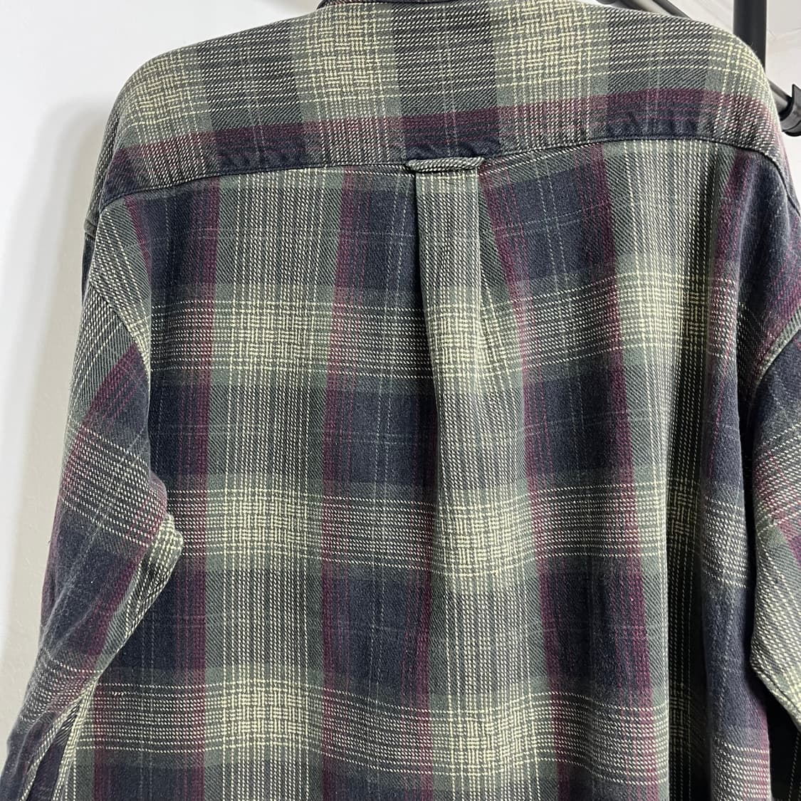 90s HEAVY COTTON FLANNEL 헤비코튼 플란넬 셔츠 상품이미지9